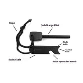 Stainless Steel Outdoor Camping Flint Fire Starter